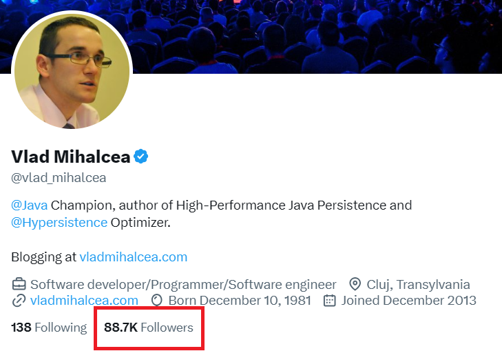 Twelve years of blogging X statistics